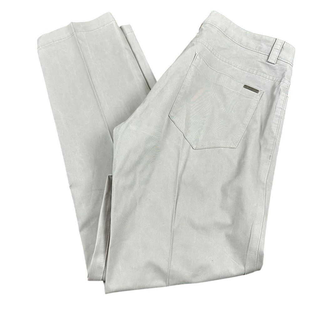 Calvin Klein Light Gray‎ Cotton Chinos Classic Fit Pants 30x30